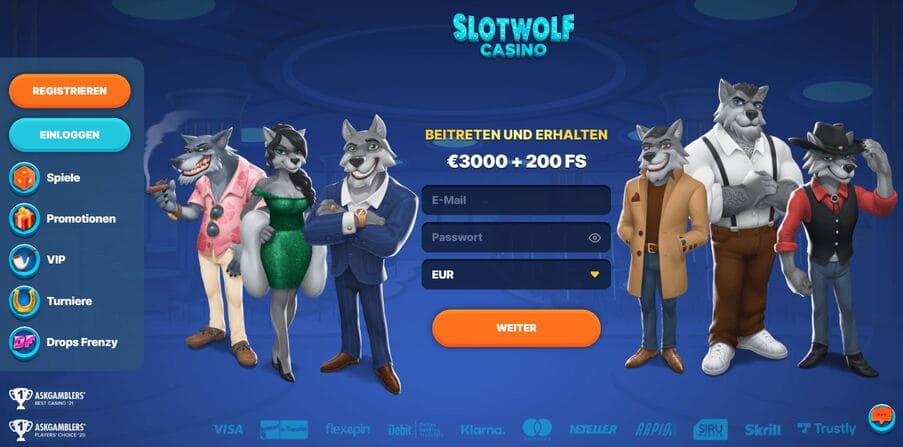 SlotWolf Bonus