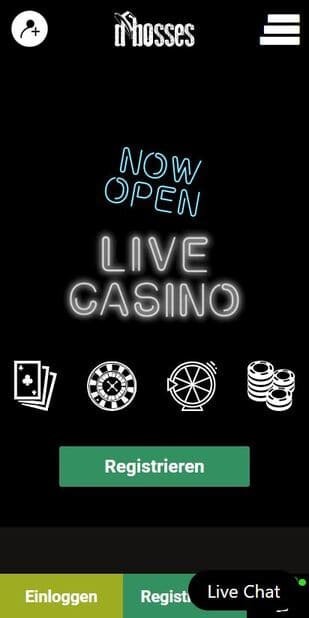 Dbosses Mobile Casino Live Dealer