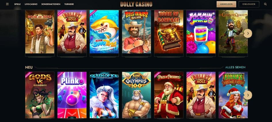 Dolly Casino-Spielautomaten