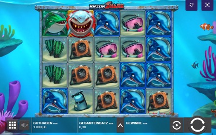 razor shark screenshot